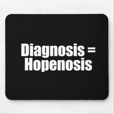 Anti-Obama - diagnosis - hopenosis Mousepads by antiobama