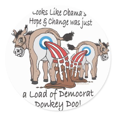 anti obama donkey doo shirt mug button sticker p217166918470882900en7l1 400 Buttons