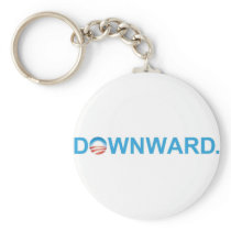 ANTI-OBAMA "DOWNWARD." KEYCHAINS