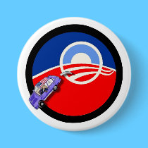 Anti-Obama: Driving America Forward buttons