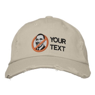 Anti-Obama Embroidered Hat by antiobama