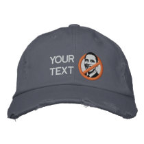 Anti-Obama Embroidered Hat embroidered hats