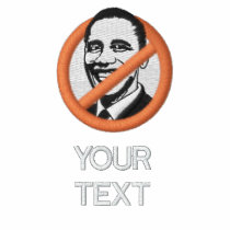 Anti-Obama Embroidered T-shirt embroidered shirts by antiobama Anti-Obama Embroidered T-shirt embroidered shirts