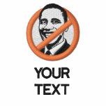 Anti-Obama Embroidered T-shirt