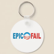 Anti-Obama Epic Fail keychain