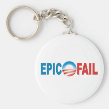 Anti-Obama Epic Fail keychain