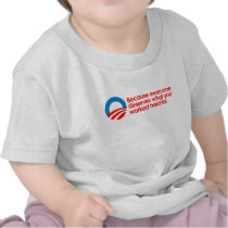 Anti-Obama - Everyone deserves what you work hard  T-shirts