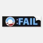 Anti-Obama: Fall de Barack Obama Etiqueta De Parachoque