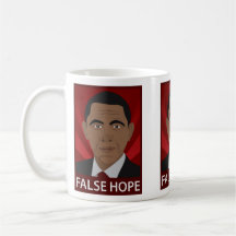 Anti-Obama: False Hope Coffee Mugs