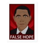 Anti-Obama: False Hope Post Card
