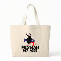 Anti Obama false messiah Canvas Bag