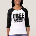 Anti-Obama - Free Markets not Freeloaders t-shirts
