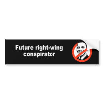 Anti-Obama - Future right-wing conspirator bumper stickers