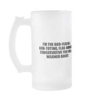 Anti-Obama - God fearing conservative Mug