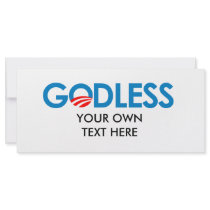 Anti-Obama - GODLESS rack cards by antiobama Anti-Obama - GODLESS rack cards