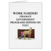 anti obama government spending card