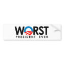 Anti-Obama - Hope he fails bumpersticker