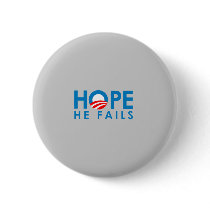 Anti-Obama - Hope he fails buttons