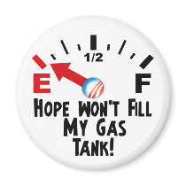 Anti Obama - Hope on Empty Fridge Magnets