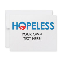 Anti-Obama - HOPELESS invitations by antiobama Anti-Obama - HOPELESS invitations