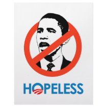 Anti-Obama - HOPELESS Customized Letterhead