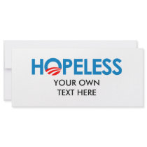 Anti-Obama - HOPELESS rack cards by antiobama Anti-Obama - HOPELESS rack cards