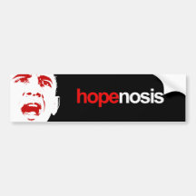 Anti-Obama - hopenosis Bumper Sticker