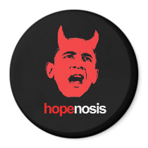 Anti-Obama - hopenosis Fridge Magnets