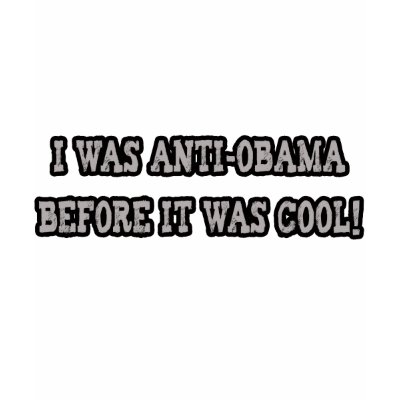 Anti-Obama Humor Tee Shirt