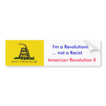 Anti-Obama: I'm not a racist bumper stickers by duanebarrett Anti-Obama: I'm not a racist bumper stickers