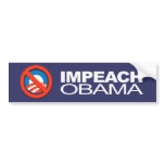 Anti-Obama - Impeach Obama Bumper Stickers