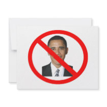 Anti-Obama Personalized Announcement