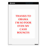 anti obama joke iPad skin