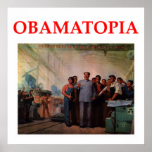 anti obama joke poster
