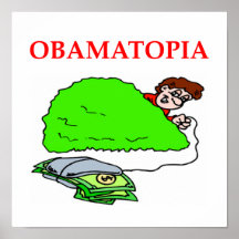 anti obama joke print