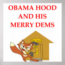anti obama joke print