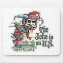 Anti Obama Joker Gear mousepads