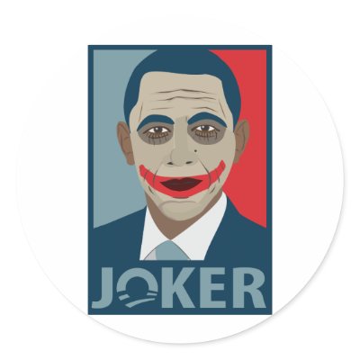 Anti-Obama Joker Sticker by AmericanElephant