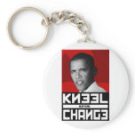 Anti Obama Kneel Before CHANGE Key Chain