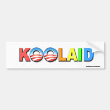 anti Obama "Koolaid" bumper sticker