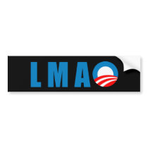 Anti-Obama - LMAO Bumper Sticker