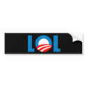 Anti-Obama - LOL bumper stickers
