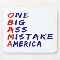 Anti Obama Mouse Mat
