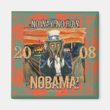Anti Obama No Way No How Nobama Magnets