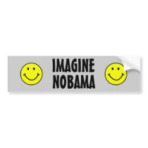 Anti Obama nobama bumper stickers