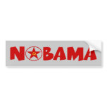 Anti Obama nobama communist theme anti Obama bumper stickers