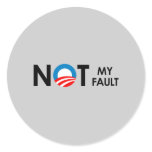 Anti-Obama - Not my fault black