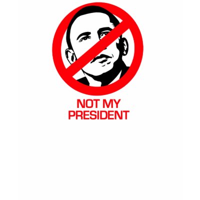 Anti-Obama - Not My President Tshirt