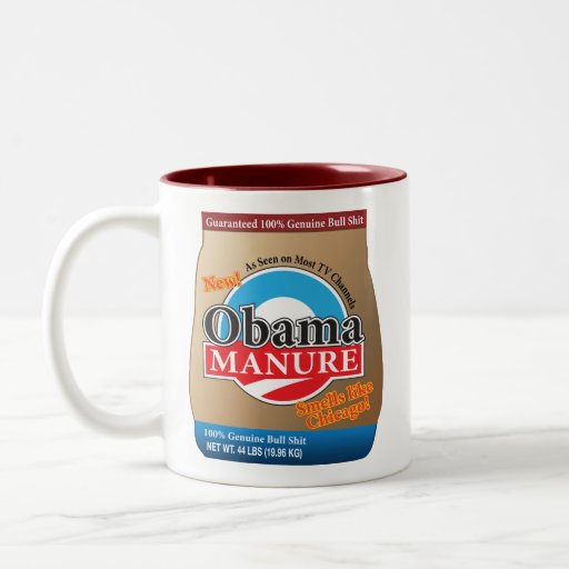 Anti-Obama - Obama Manure Mug