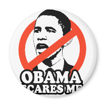 ANTI-OBAMA / OBAMA SCARES ME magnets
